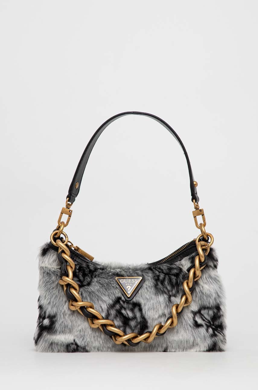 

Чанта Guess в сиво, Сив