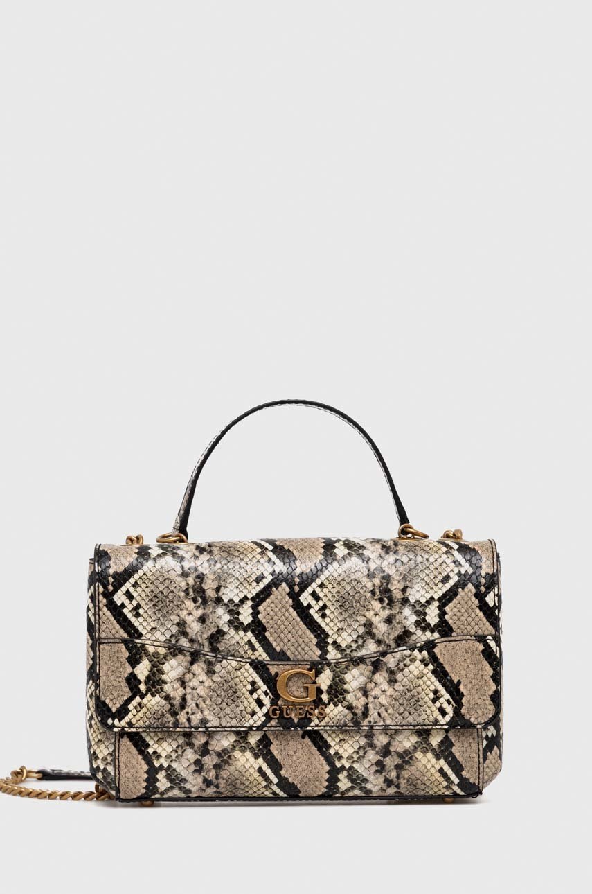 

Сумочка Guess колір бежевий