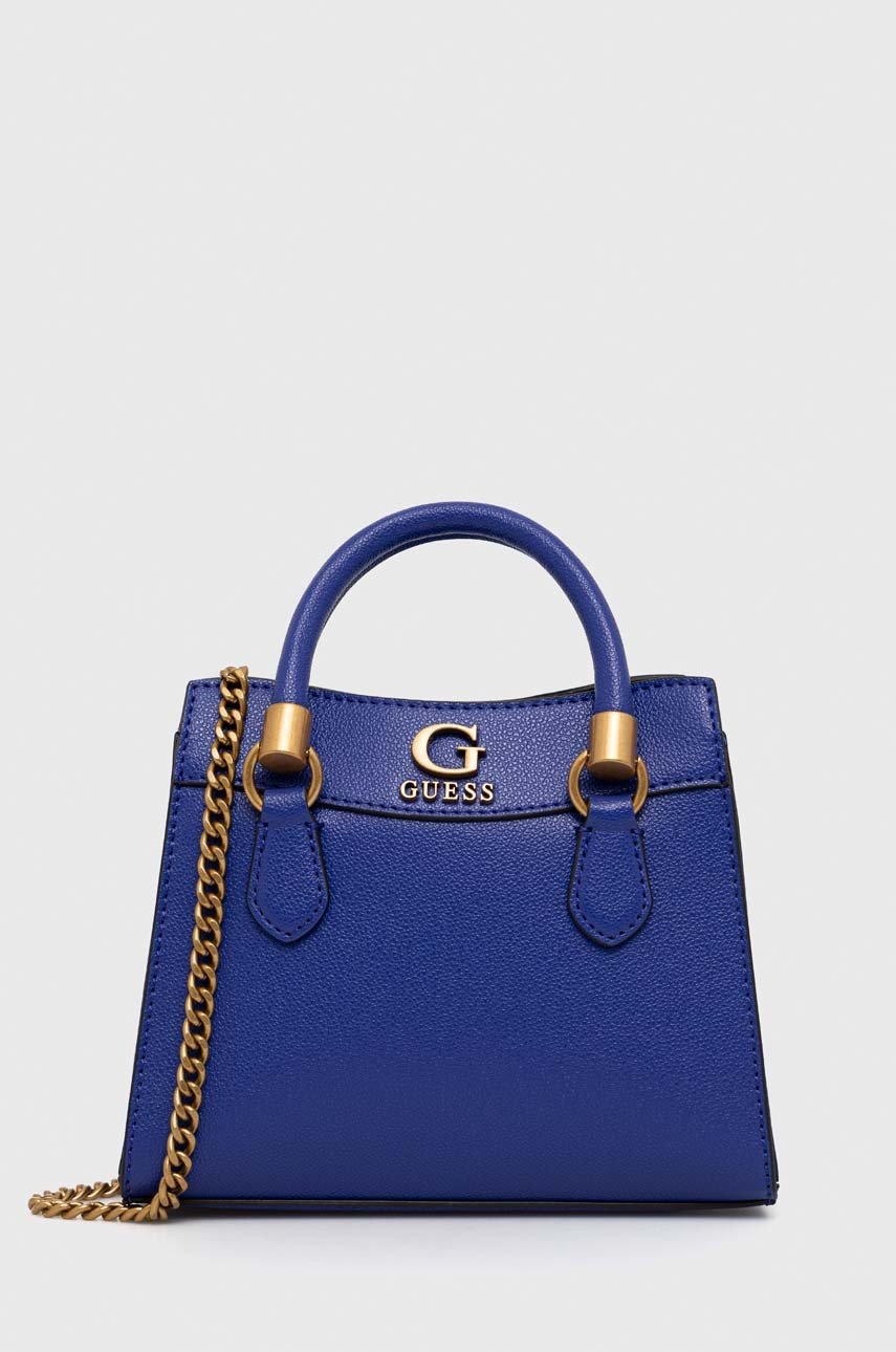 

Чанта Guess в тъмносиньо, Тъмносин