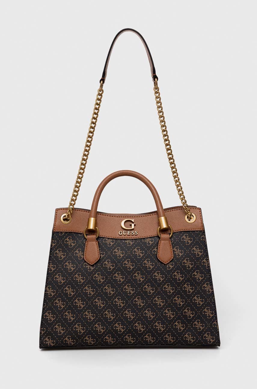 

Чанта Guess в черно, Черен