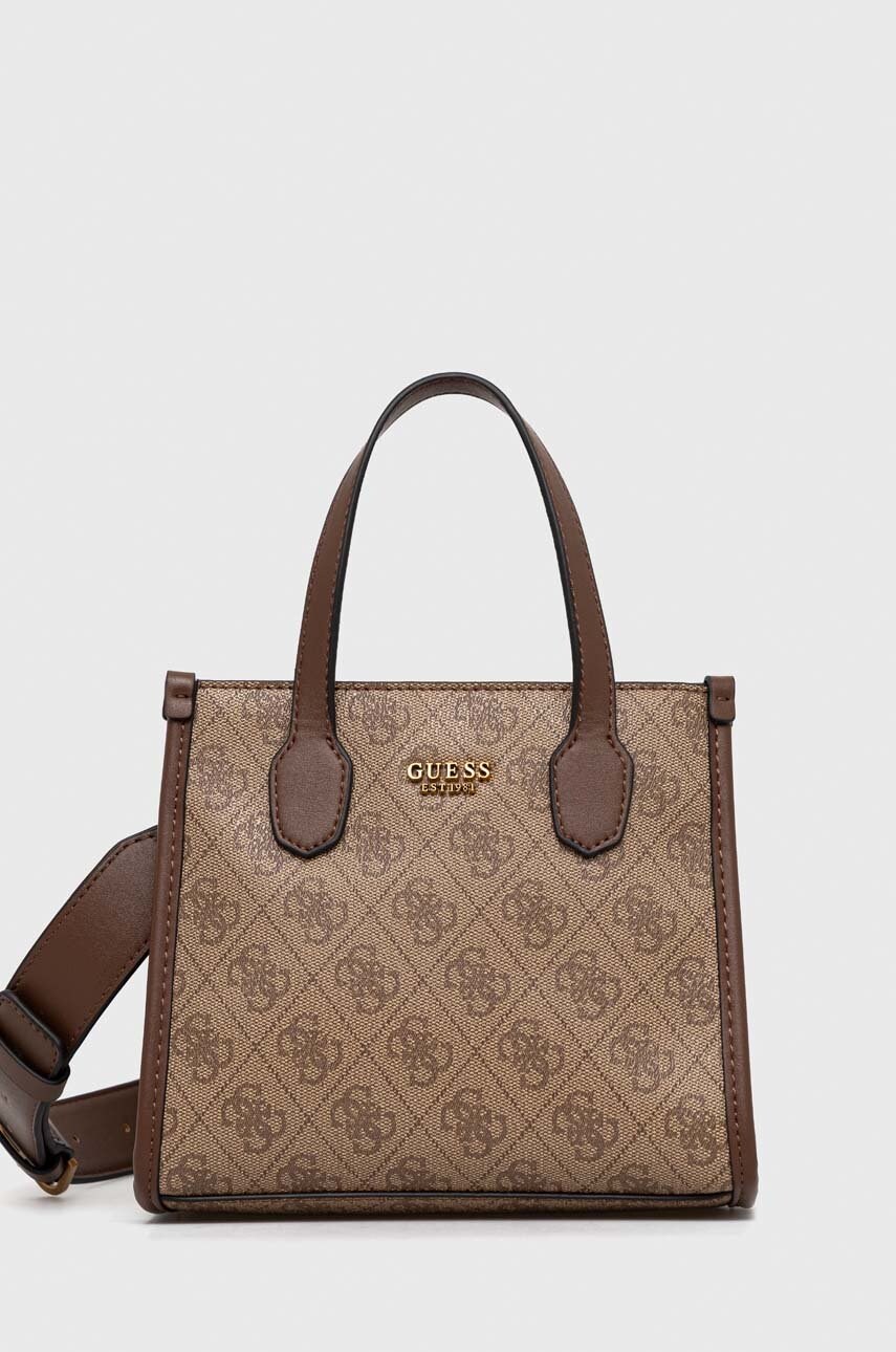 

Чанта Guess в кафяво, Кафяв