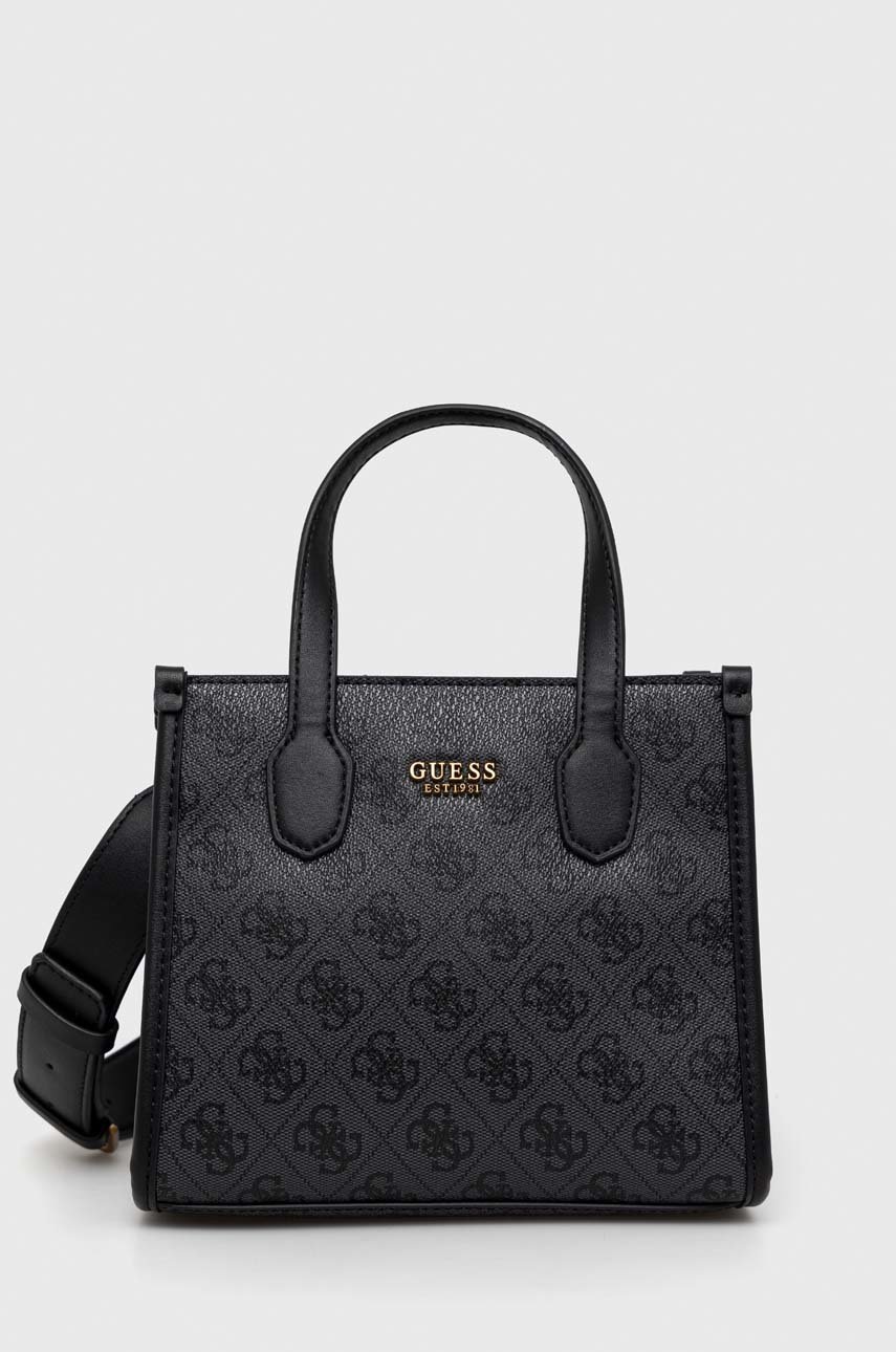

Чанта Guess в черно, Черен