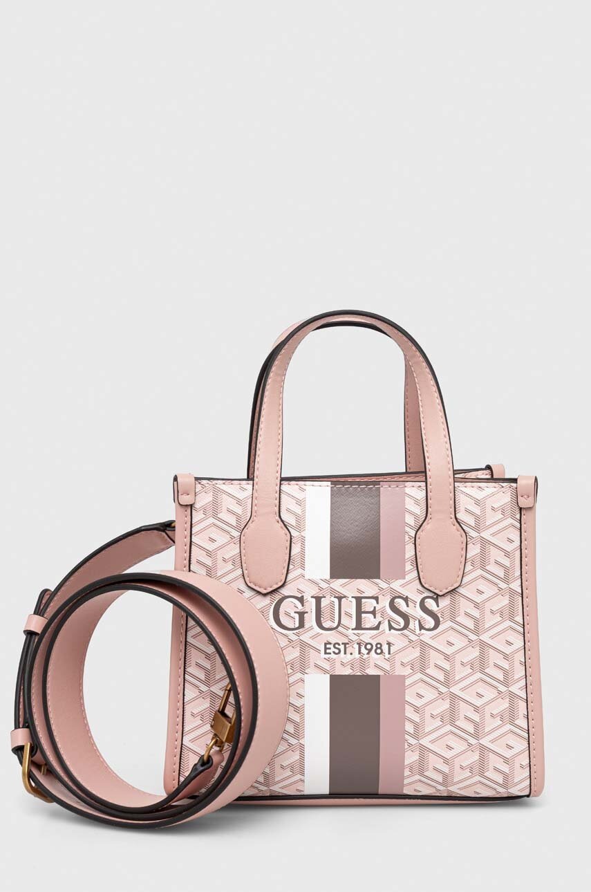 

Сумочка Guess колір рожевий