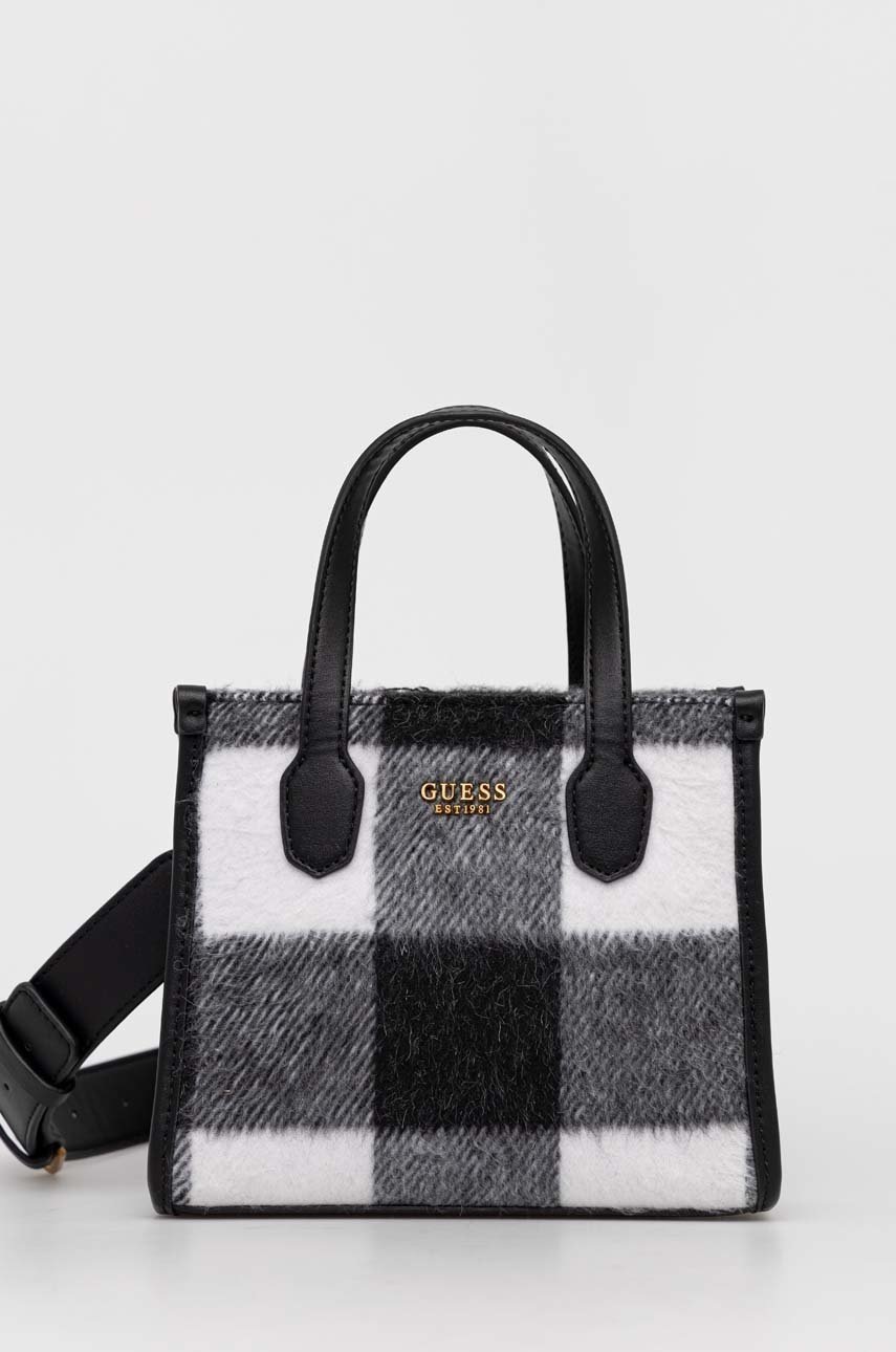 

Чанта Guess в черно, Черен