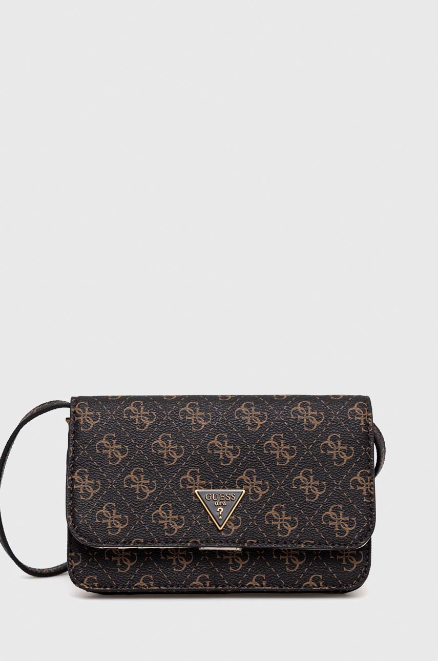 

Клатч Guess колір коричневий