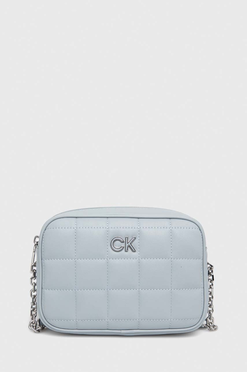 

Чанта Calvin Klein в синьо, Син