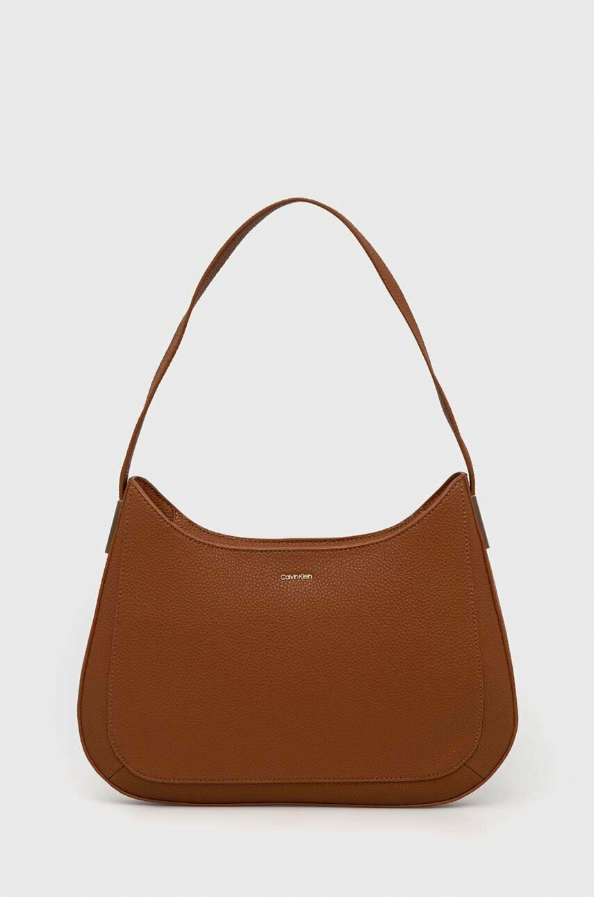 

Чанта Calvin Klein в кафяво, Кафяв