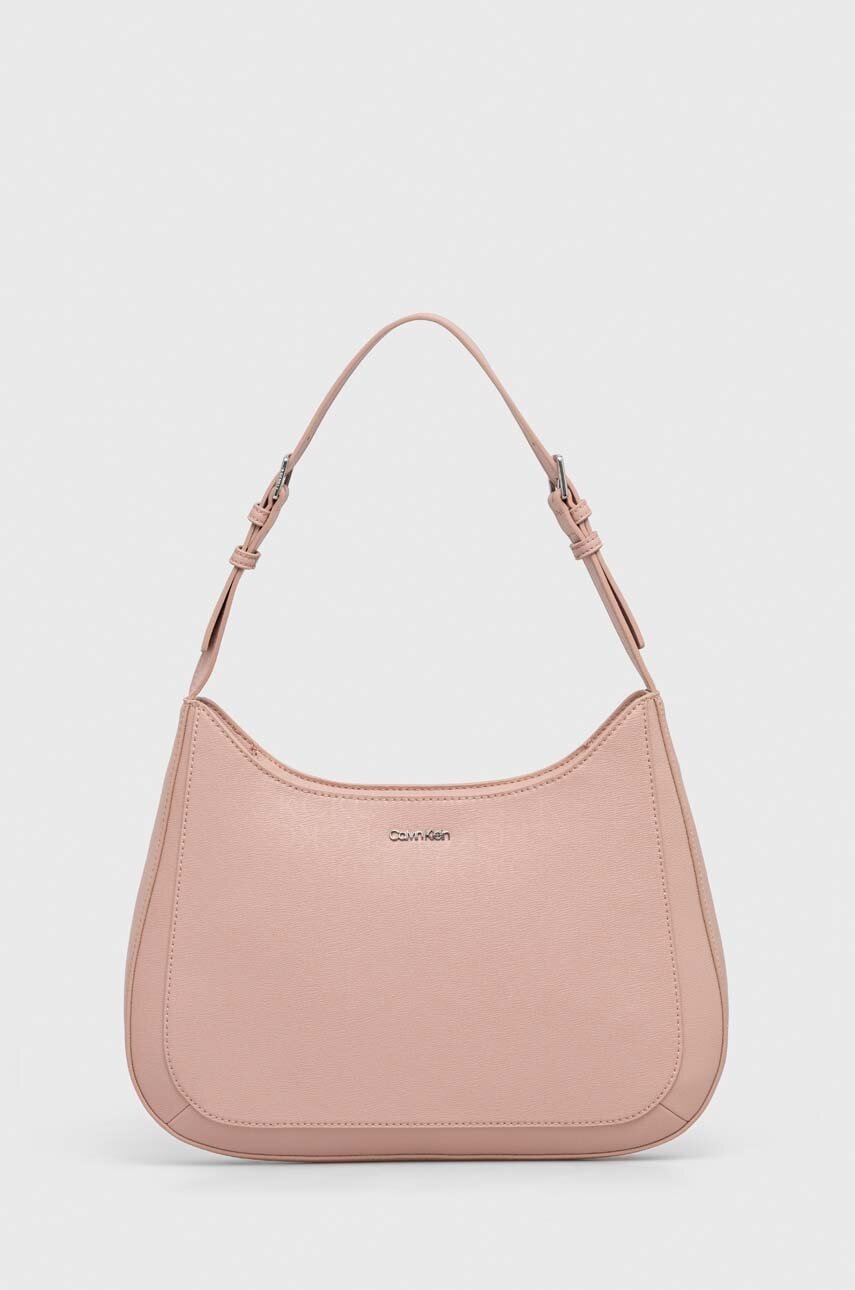 

Чанта Calvin Klein в розово, Розов