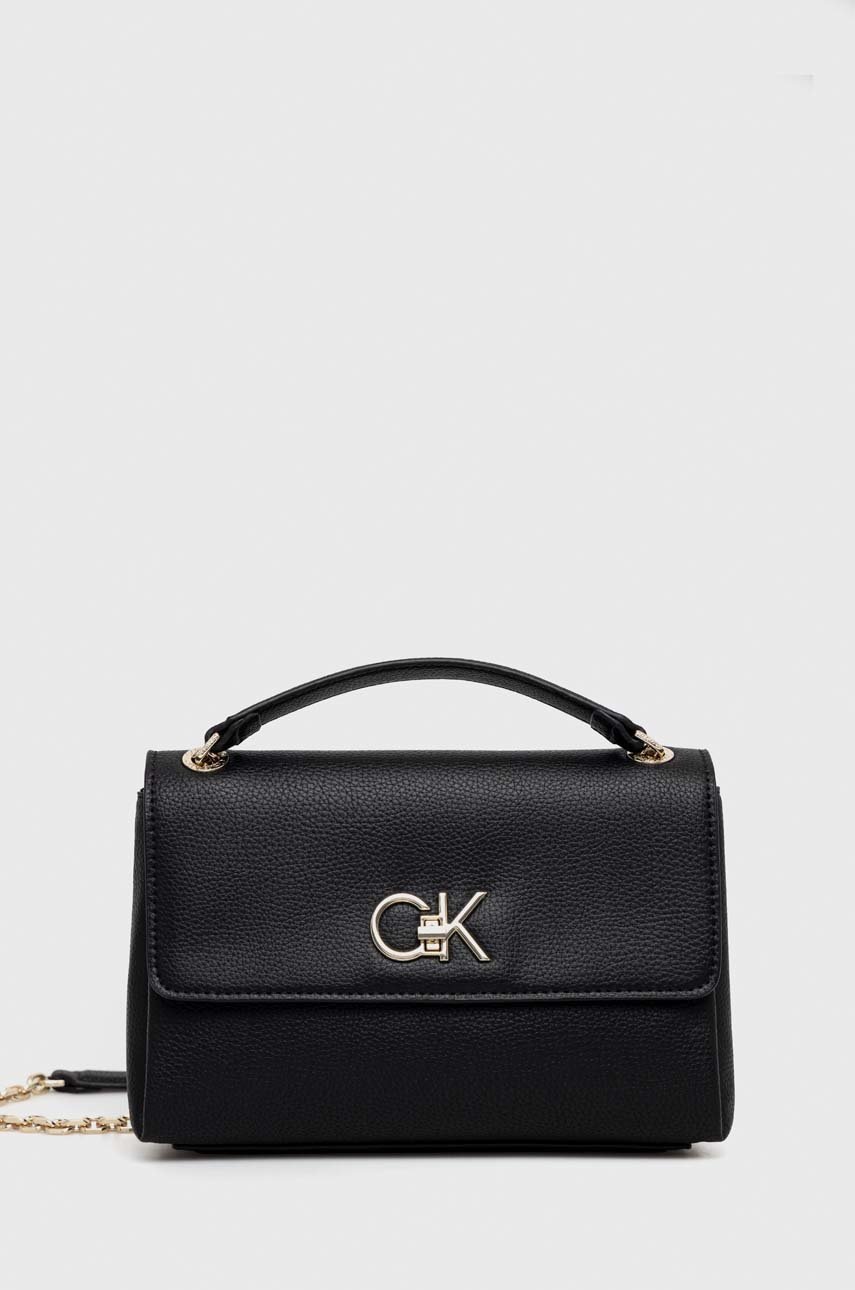 

Чанта Calvin Klein в черно, Черен