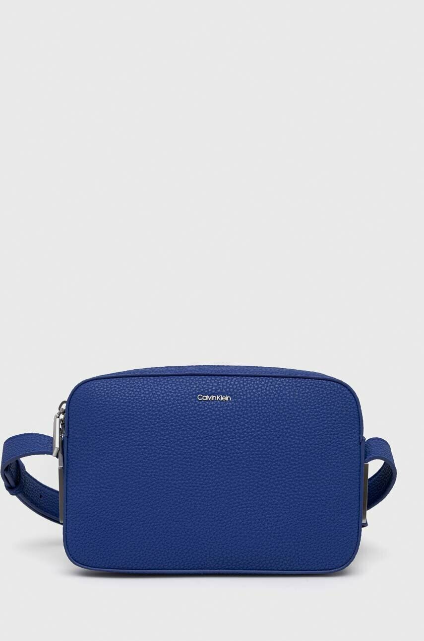 

Чанта Calvin Klein в синьо, Син