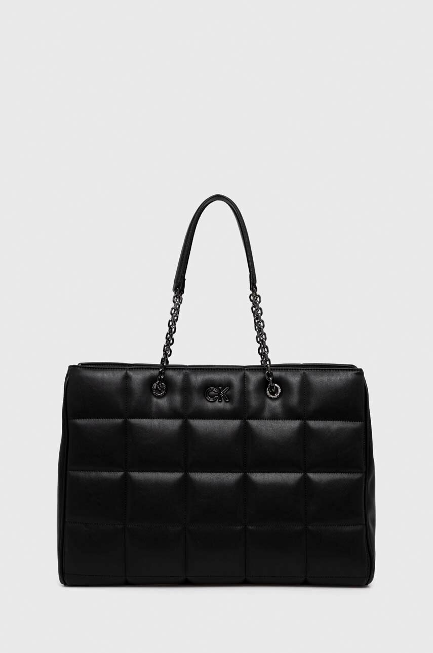 

Чанта Calvin Klein в черно, Черен