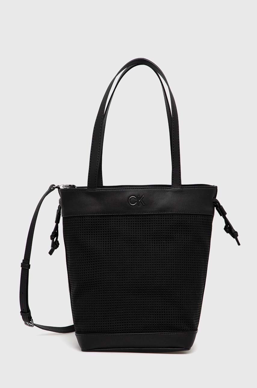 

Чанта Calvin Klein в черно, Черен
