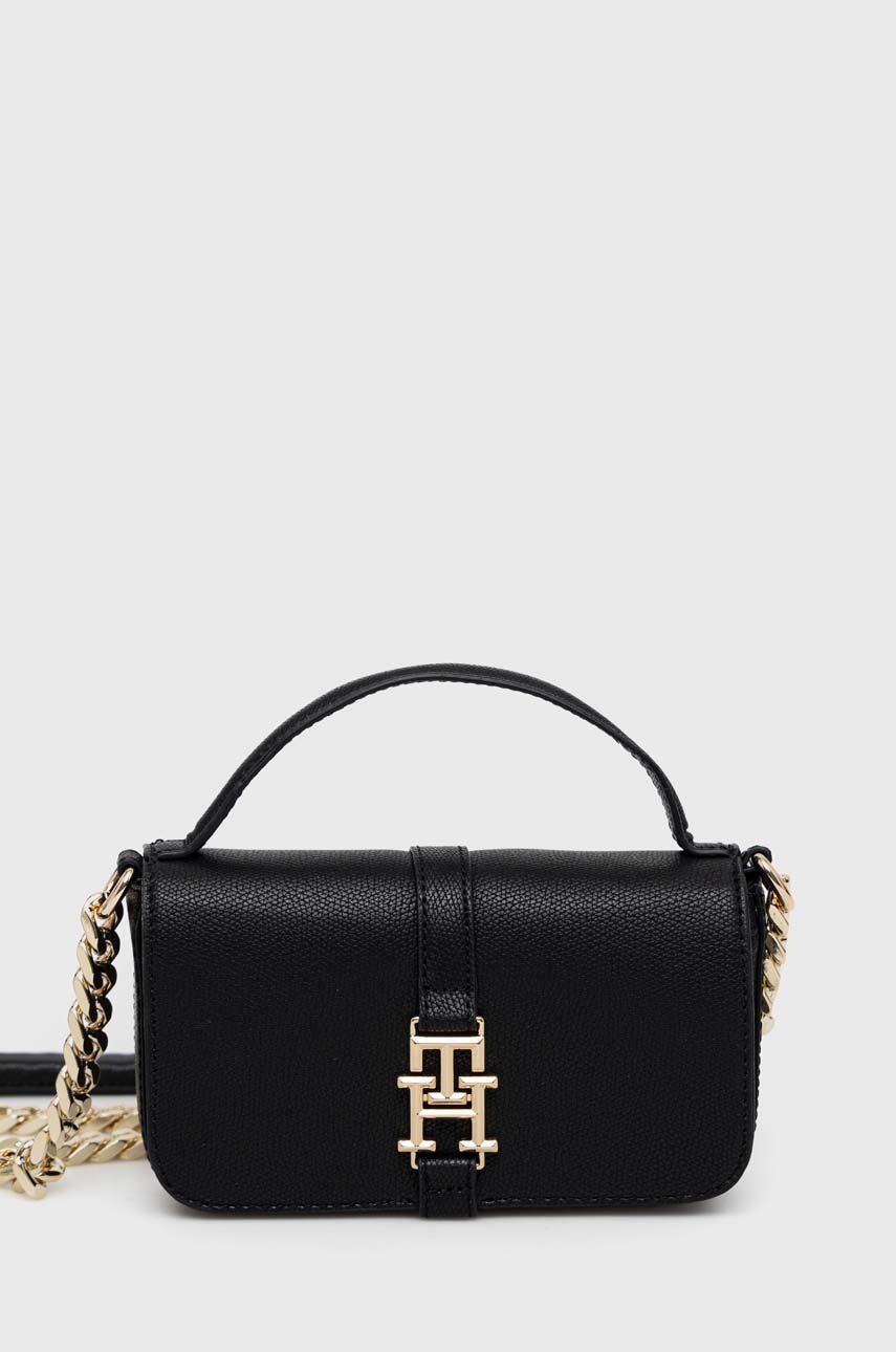 

Чанта Tommy Hilfiger в черно, Черен