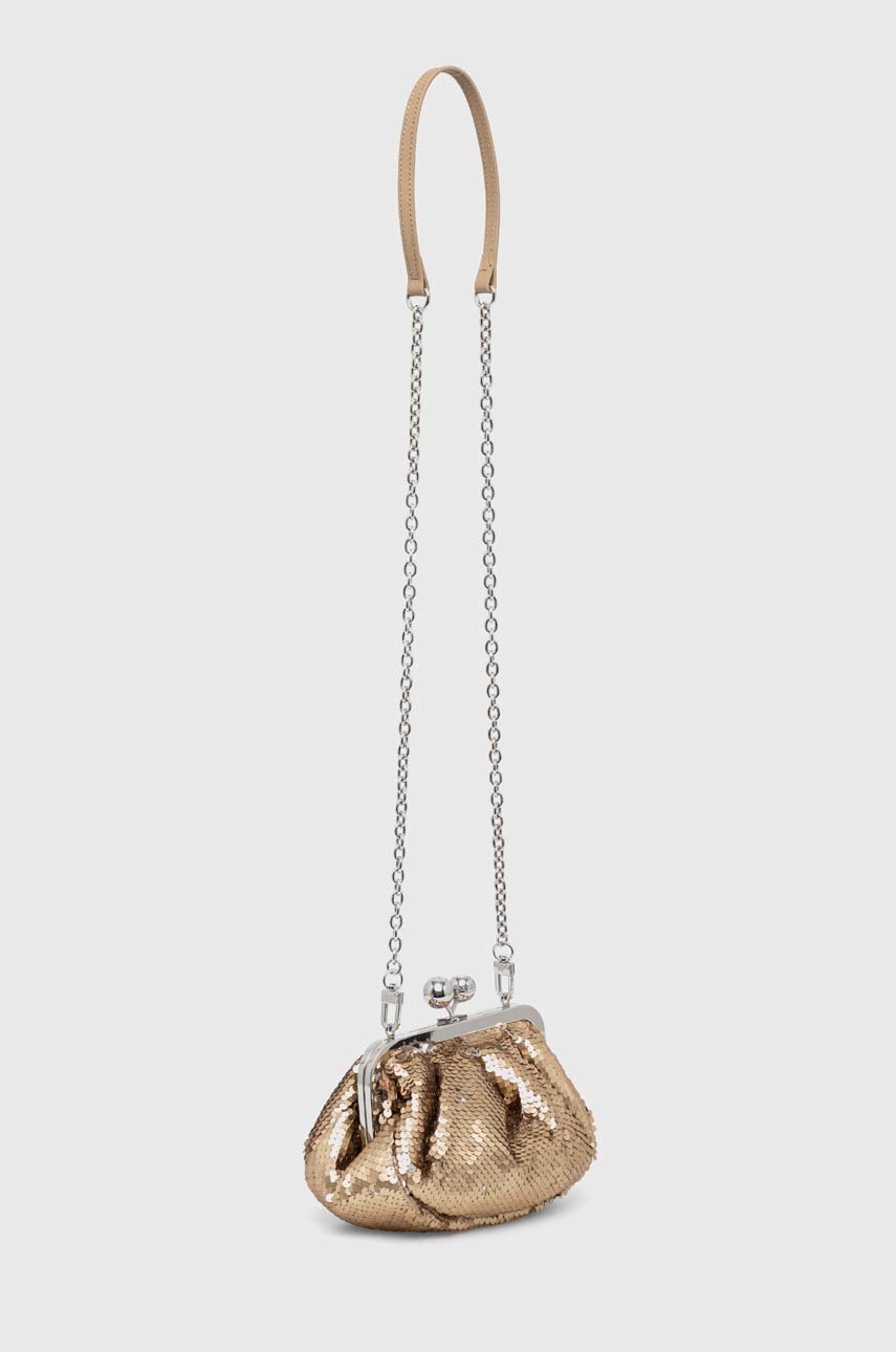 

Клатч Weekend Max Mara цвет золотой