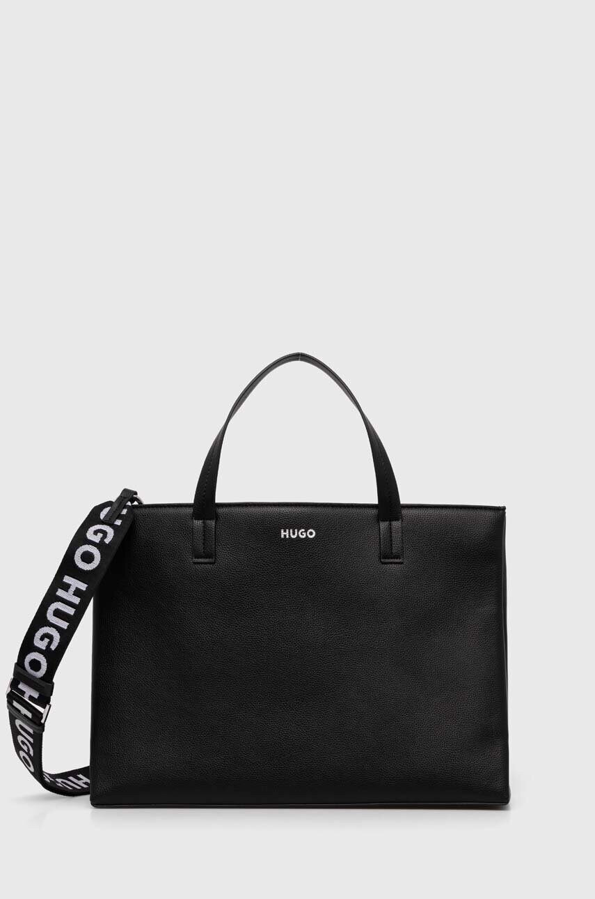 HUGO poseta culoarea negru