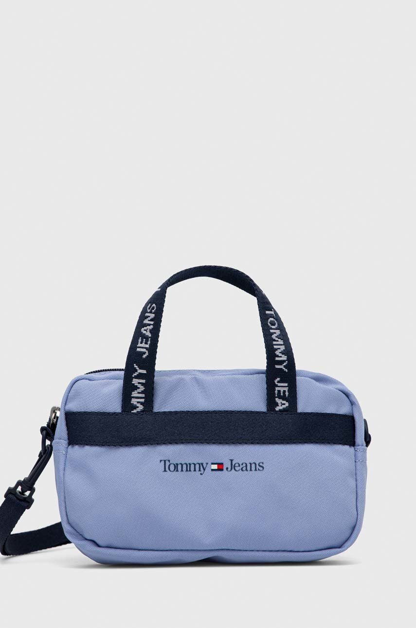 

Чанта Tommy Jeans в лилаво, Виолетов