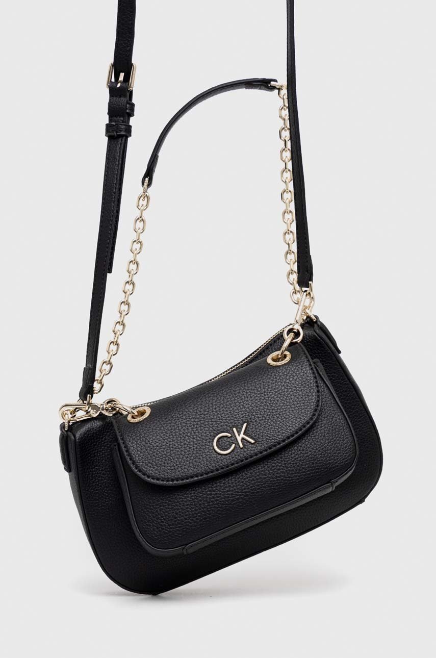 

Чанта Calvin Klein в черно, Черен