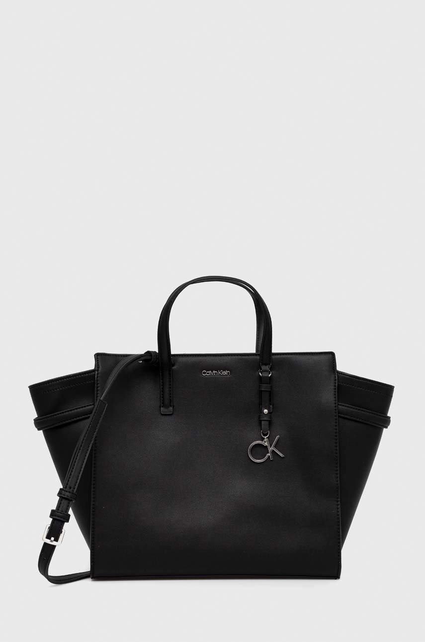 

Чанта Calvin Klein в черно, Черен
