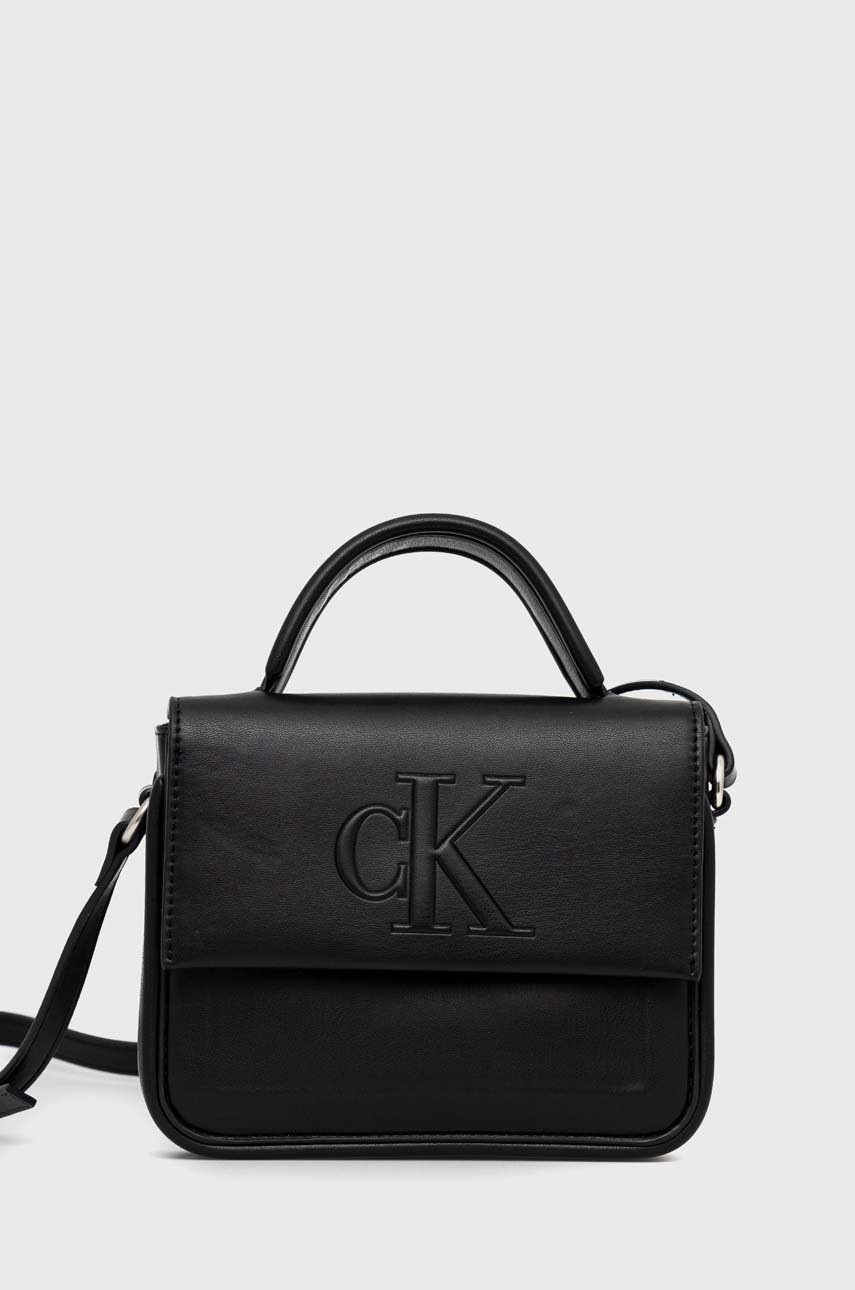 

Чанта Calvin Klein Jeans в черно, Черен