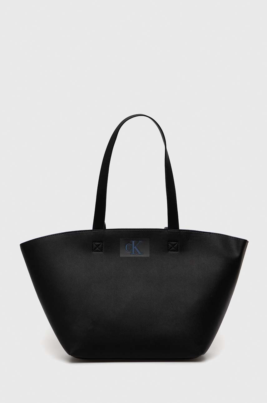 

Чанта Calvin Klein Jeans в черно, Черен