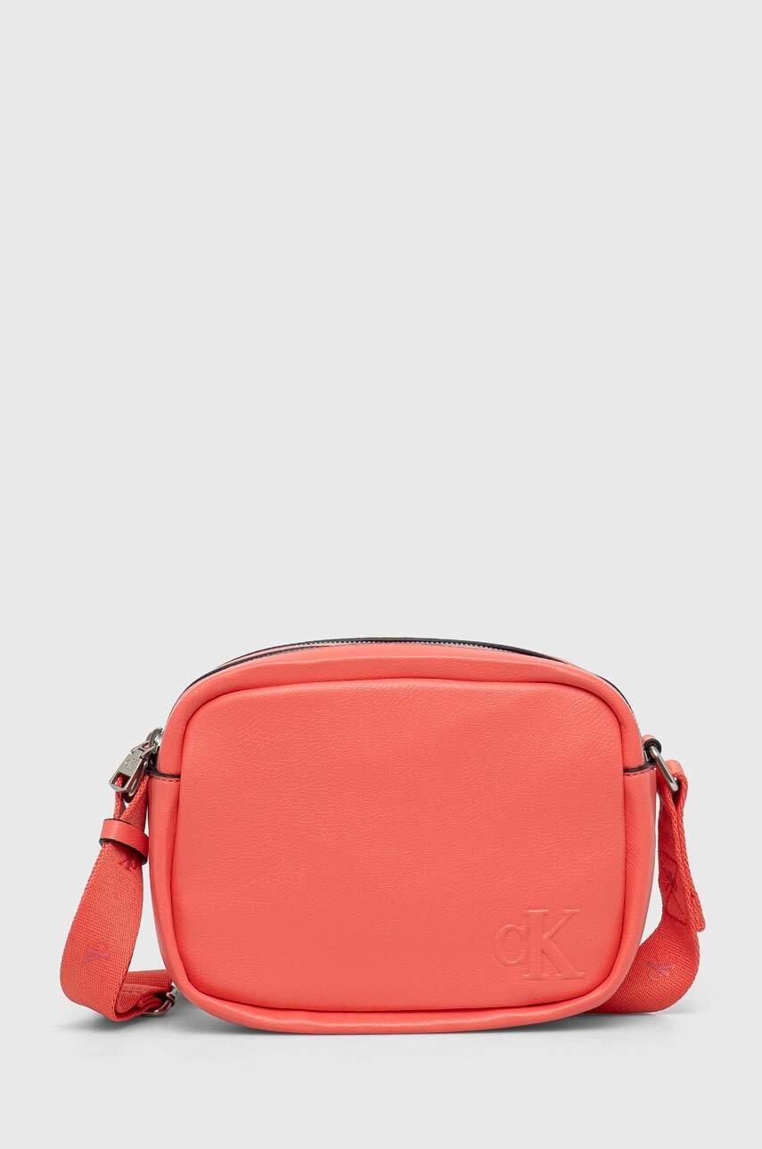 

Чанта Calvin Klein Jeans в розово, Розов