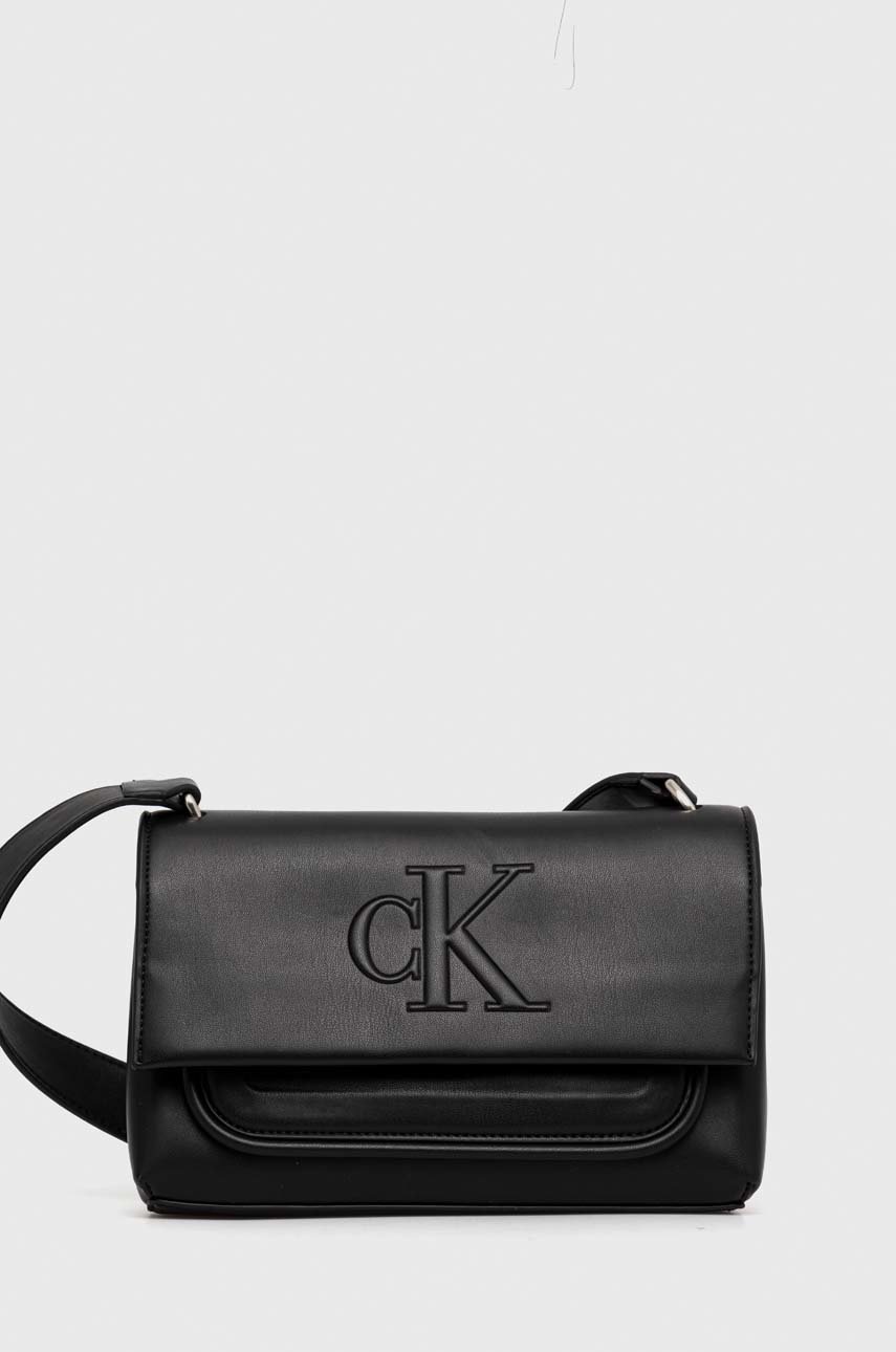 

Чанта Calvin Klein Jeans в черно, Черен