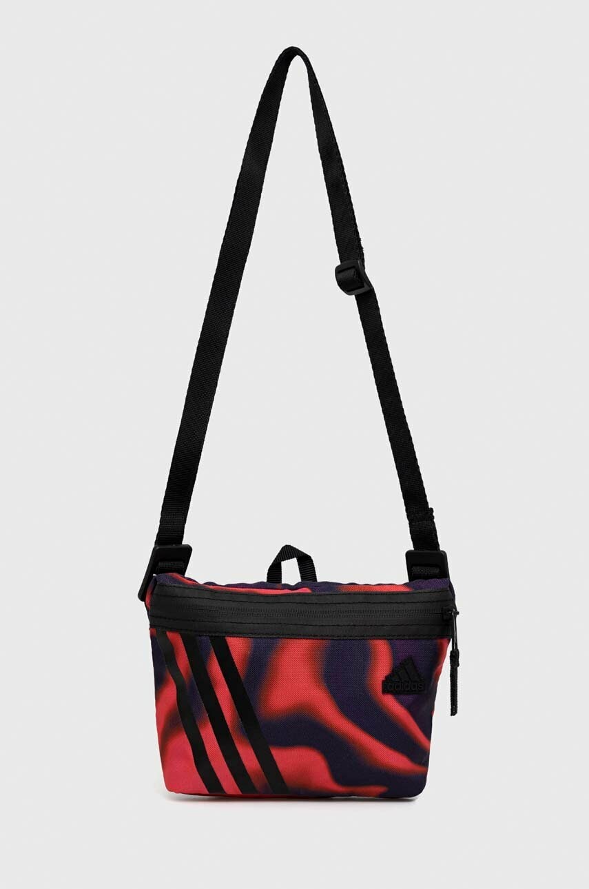Adidas borseta culoarea rosu