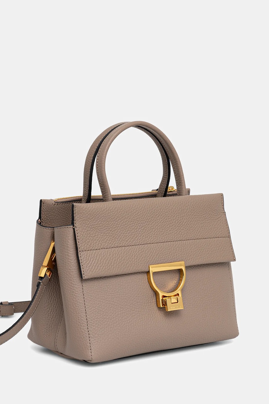 Кожаная сумочка Coccinelle цвет чёрный