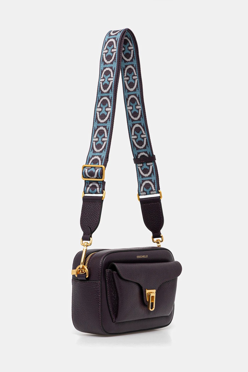 Кожаная сумочка Coccinelle цвет коричневый E1 NOF 15 02 01