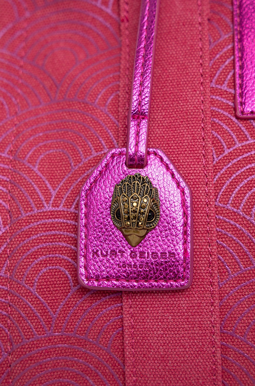 

Сумочка Kurt Geiger London цвет розовый