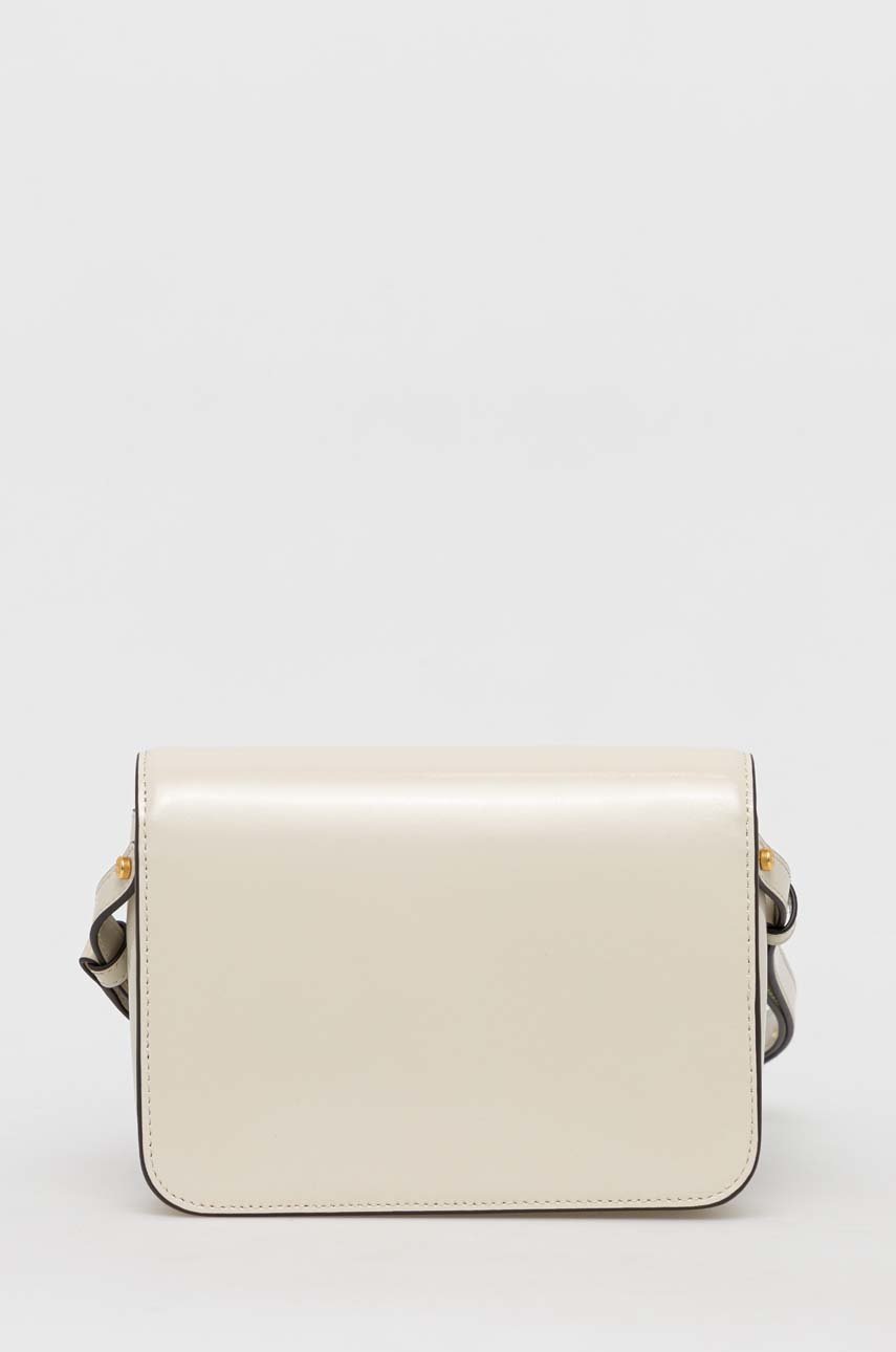 Kožená kabelka Tory Burch Robinson Spazzolato