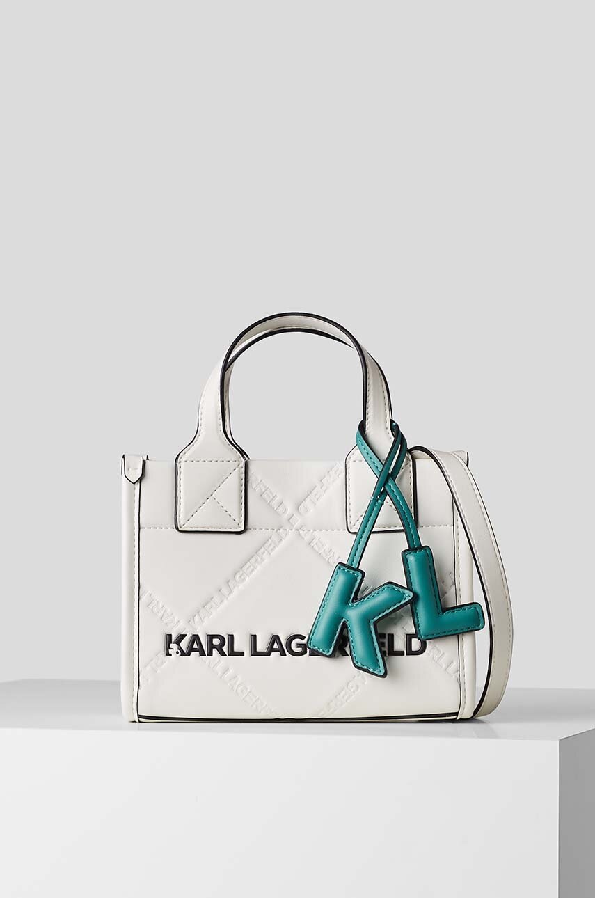 

Сумочка Karl Lagerfeld колір білий