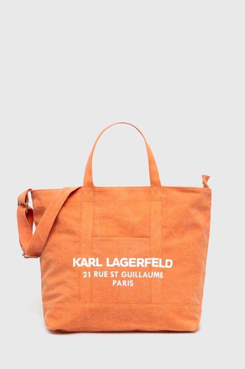 

Сумочка Karl Lagerfeld колір сірий