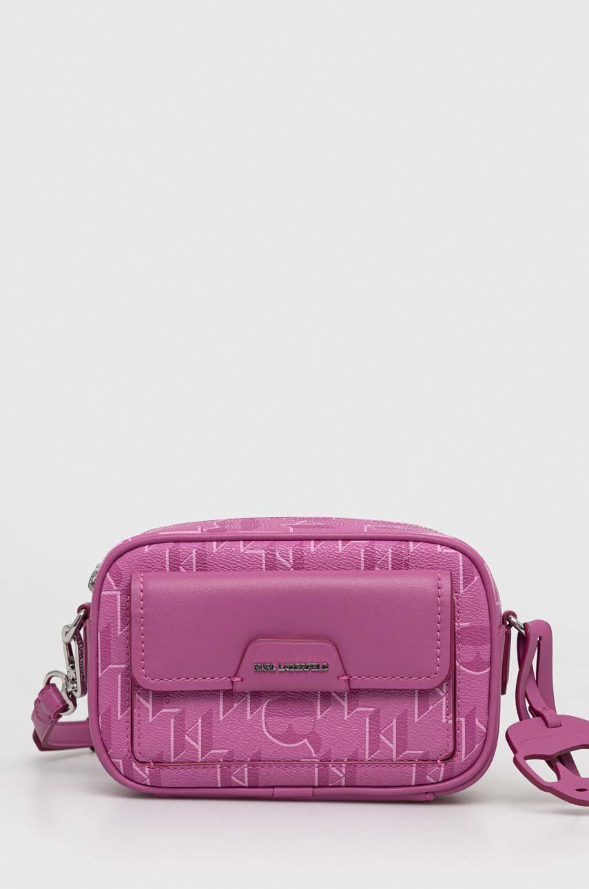 Karl Lagerfeld poseta culoarea roz Accesorii imagine noua 2022