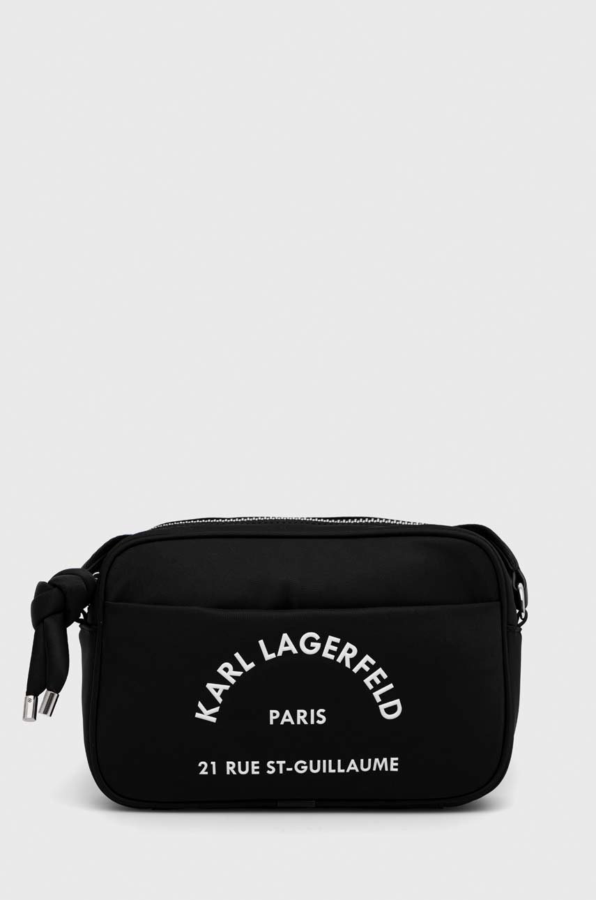 

Сумочка Karl Lagerfeld колір чорний