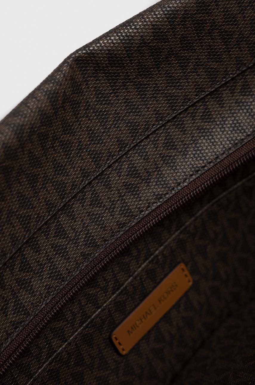 Τσάντα MICHAEL Michael Kors χρώμα: καφέ