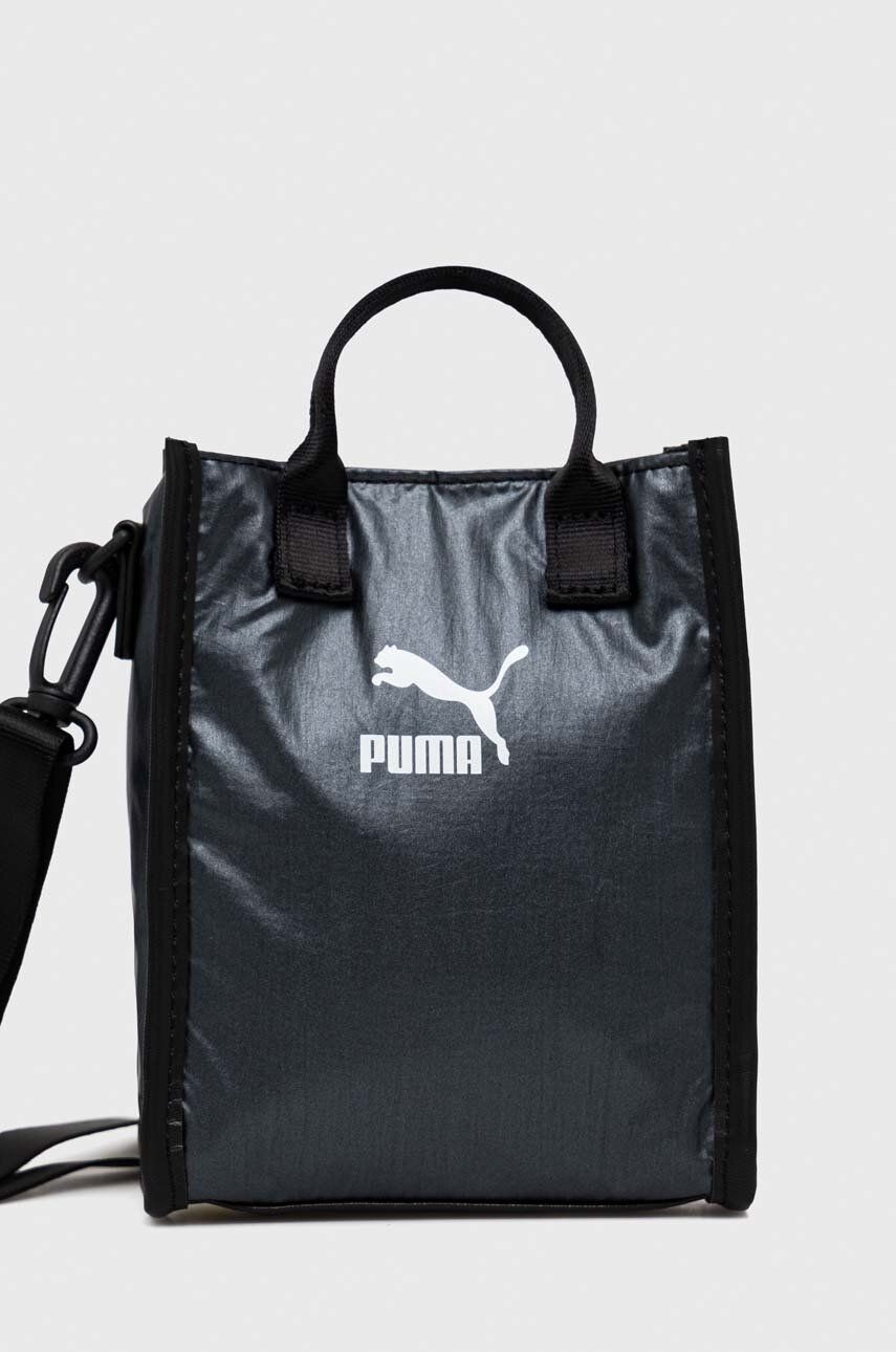 Puma poseta culoarea gri Accesorii imagine noua 2022