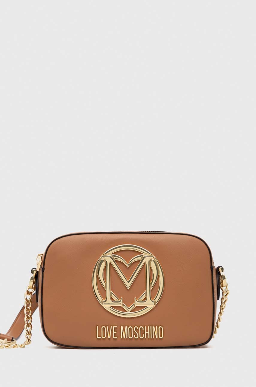 

Сумочка Love Moschino колір коричневий