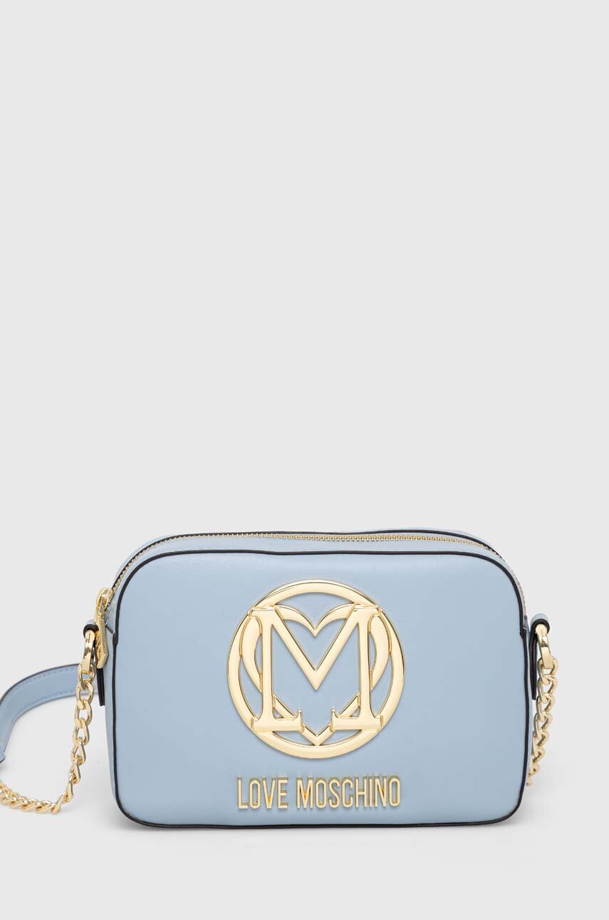 

Чанта Love Moschino в синьо, Син