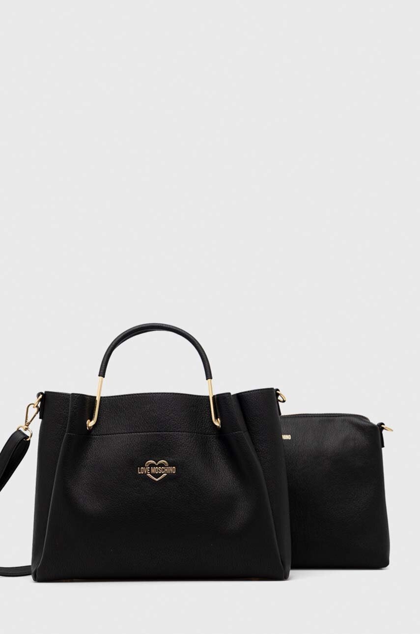 

Сумочка Love Moschino колір чорний