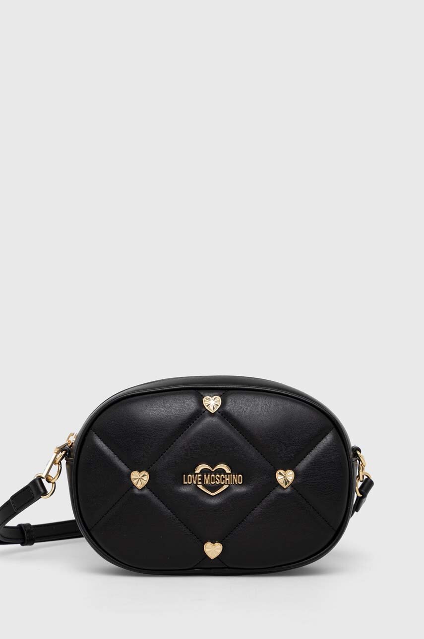 

Чанта Love Moschino в черно, Черен