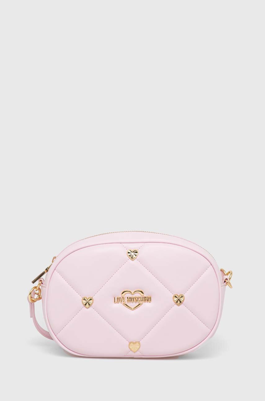 

Чанта Love Moschino в розово, Розов