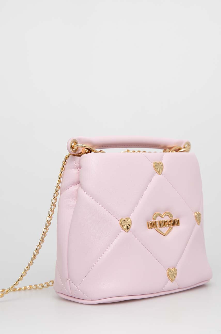 

Сумочка Love Moschino цвет розовый