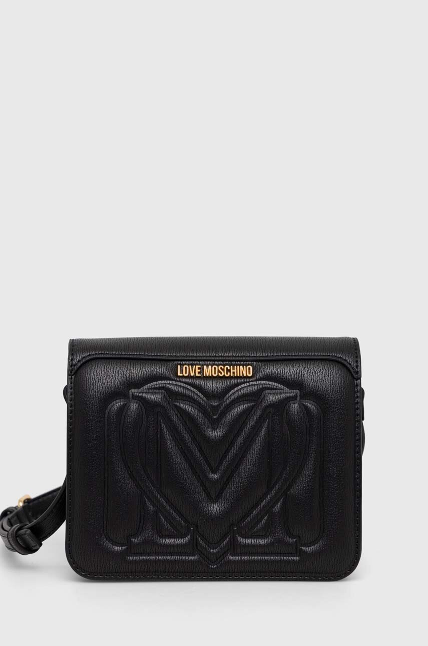 

Чанта Love Moschino в черно, Черен