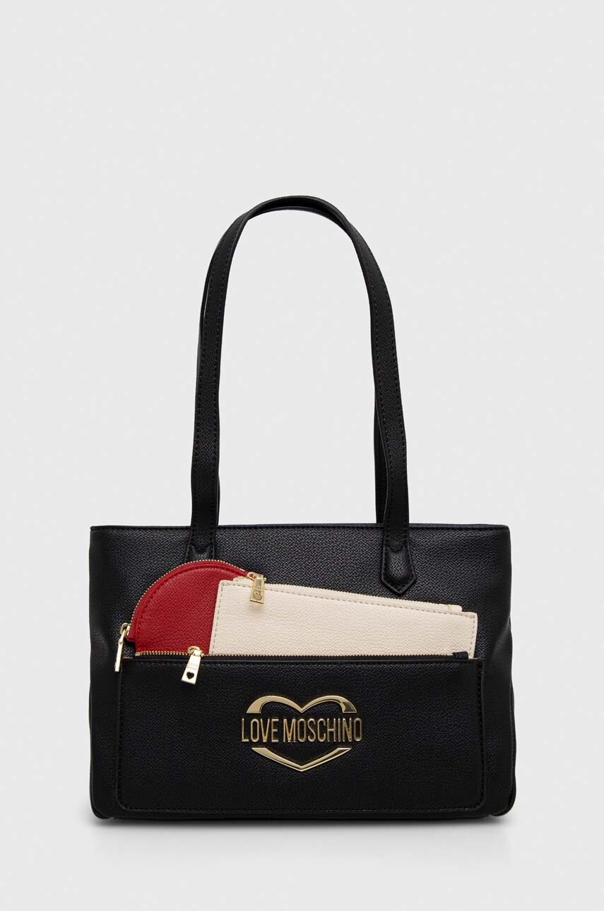 

Сумочка Love Moschino колір чорний