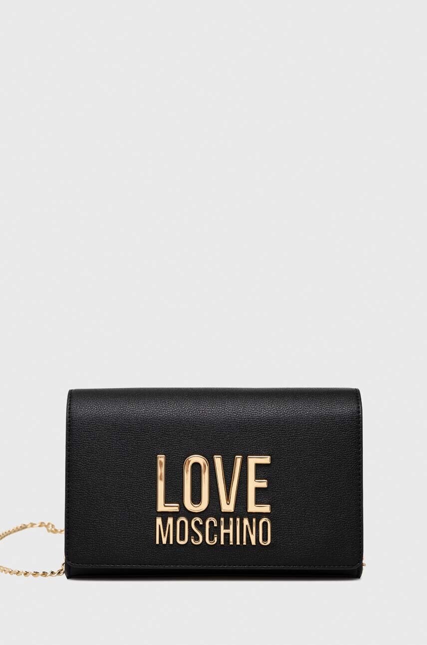 

Чанта Love Moschino в черно, Черен