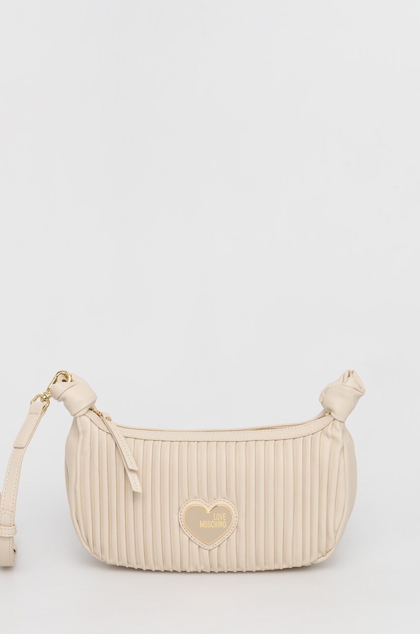 

Чанта Love Moschino в бежово, Бежов