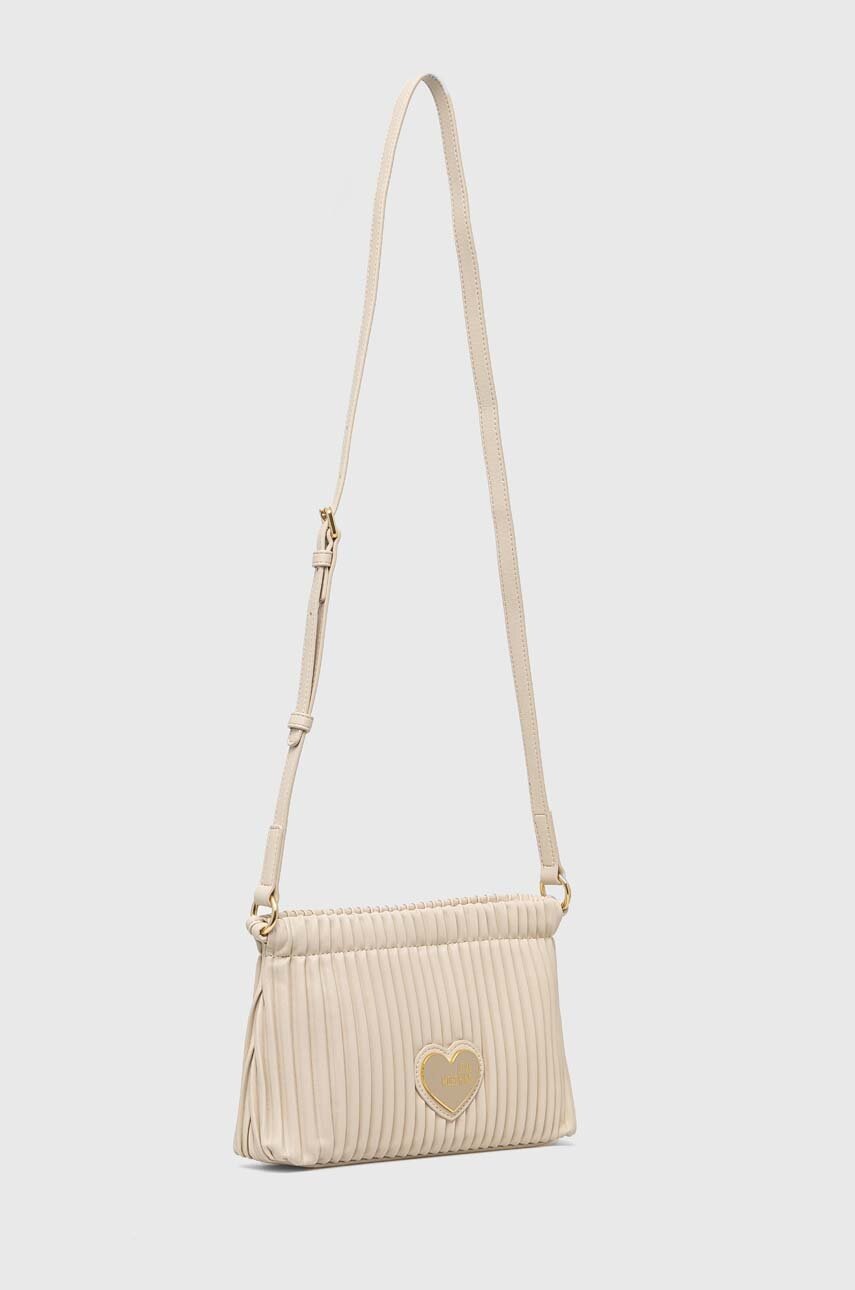 

Сумочка Love Moschino колір бежевий
