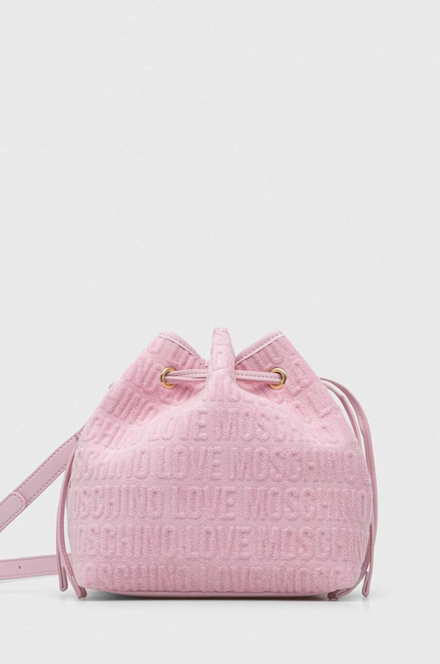 

Сумочка Love Moschino колір рожевий