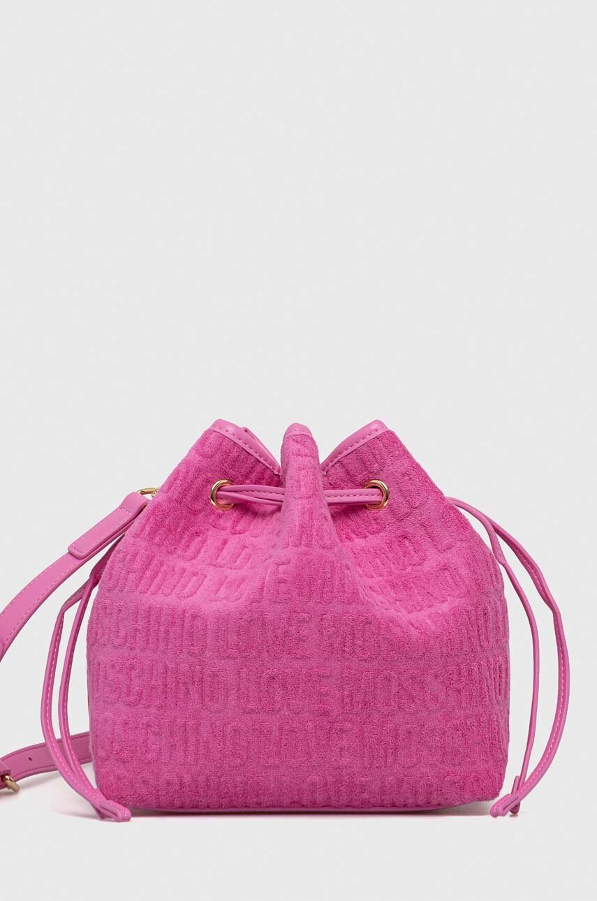 

Чанта Love Moschino в розово, Розов